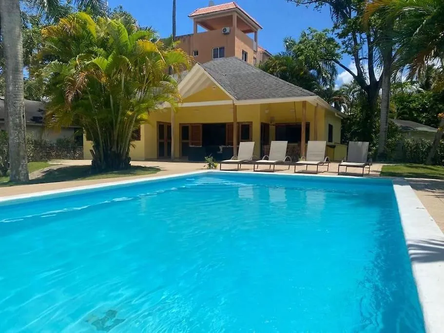 Renovated Cheerful 3-Bedrooms Villa With Pool Las Terrenas