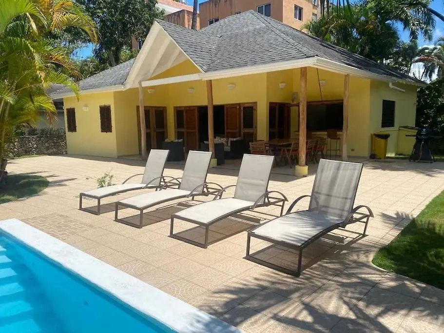 Renovated Cheerful 3-Bedrooms Villa With Pool Las Terrenas